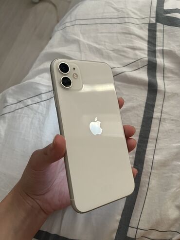 Apple iPhone: IPhone 11, Б/у, 128 ГБ, Белый