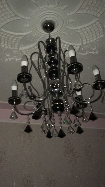 Çilçıraqlar: Çılçıraq, 6 lampa, Xrustal