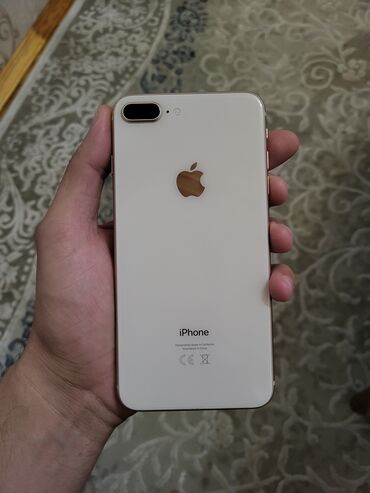 iphone 8 ekran: IPhone 8 Plus, 64 GB, Rose Gold, Barmaq izi