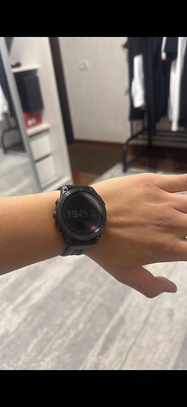 Смарт-часы: Garmin Fenix 7 Sapphire Solar — мультиспортивные часы с сапфировым — 1