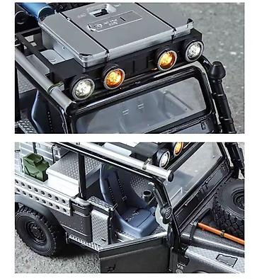 mitsubishi lancer evolution: Off-road model avtomobil – Defendər üslubunda detalı kolleksiya maketi — 7