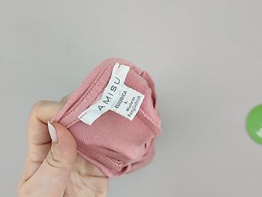 amarantowe buty: Amisu, T-shirt damski, rozmiar L — 4