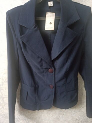 Пиджаки, жакеты: Продается новый пиджак,синего цвета44 размер 200 сом.6 мкр