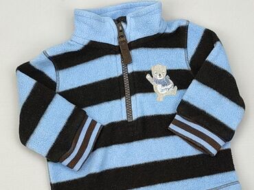 sweterek z paskiem: Bluza, 0-3 m, stan - Bardzo dobry