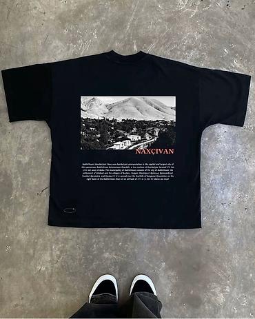 черные футболки: Мужская футболка, Zara, L, цвет - Черный — 2