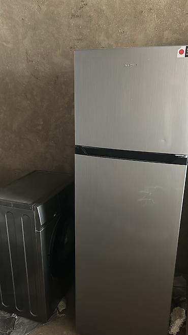 soyuduculari: Midea soyuducu – paslanmayan polad rəngdə, iki qapılı (yuxarıda — 1
