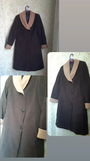 пальто женское: Пальто M (EU 38), цвет - Коричневый