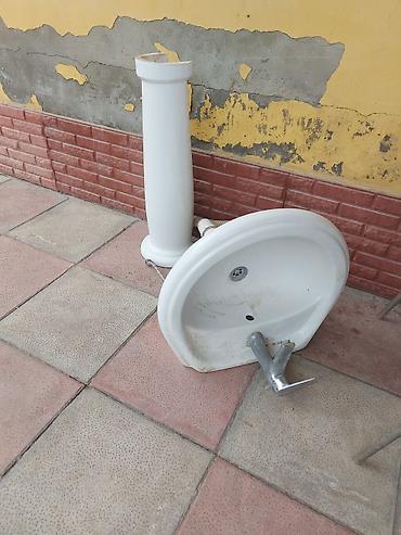 banka balon qebulu: Əl-üz yuma keçəsi (lavabo komplekti) sınığı catı yoxdu yaxsi — 3