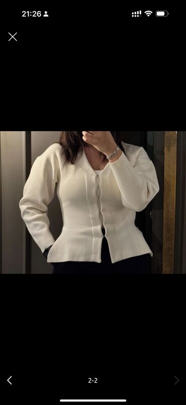 Kardiqanlar, jaketlər: Zara S/m\L olcu triko jaket 12 azn