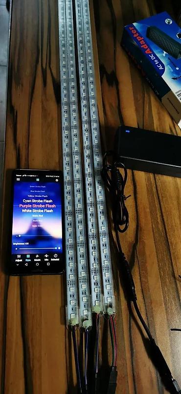 disko projektor: Tube RGB 5050 12V LED traka podvodna Zaštita Bluetooth. 400rsd/m tj — 5