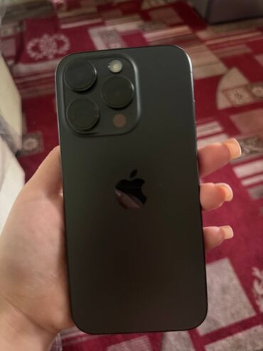 адаптер на айфон: IPhone 15 Pro, Б/у, 256 ГБ, Черный, Чехол, 88 %