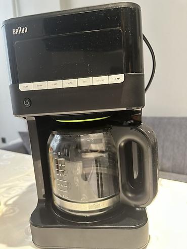 Техника для кухни: Braun damlama tipli qəhvə aparat və Braun buğda bişirən (steamer) – — 1