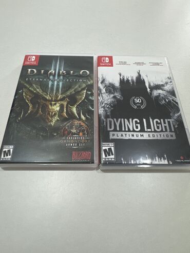 nintendo wii u games: Продаются игры на Nintendo Switch Diablo 3 - 3500c Dying Light -