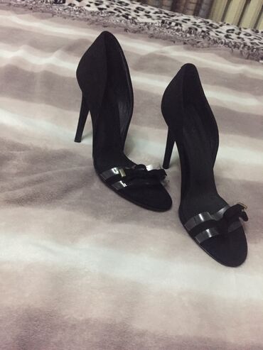 обувь женс: Туфли Casual, 39.5, цвет - Черный