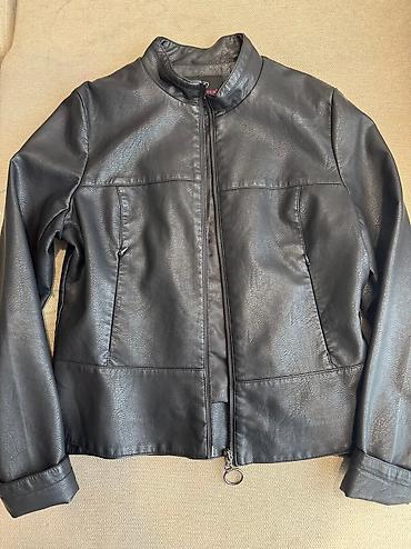 кожаные бу: Кожаная куртка, Классическая модель, 2XL — 2