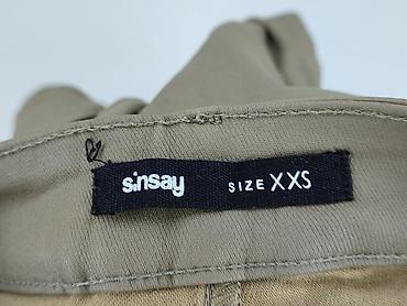 sincere spodnie: Sinsay, Spodnie materiałowe damskie, rozmiar 2XS — 4
