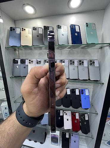 14 pro kabro: IPhone 14 Pro, 512 GB, Deep Purple, Zəmanət, Kredit, Simsiz şarj — 6