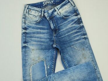 jeansowe spódniczka na szelkach: Джинси, Only, S, стан - Хороший