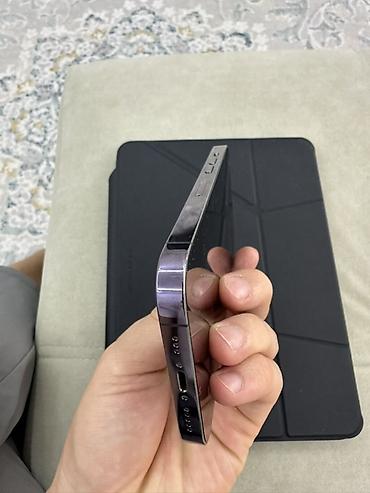 ayfon 14: IPhone 14 Pro, Б/у, 256 ГБ, Deep Purple, Зарядное устройство, Чехол, 78 % — 3