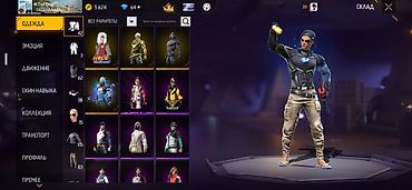 Значки: Аккаунт Free Fire с прокачкой и богатым инвентарём Основное: - — 3