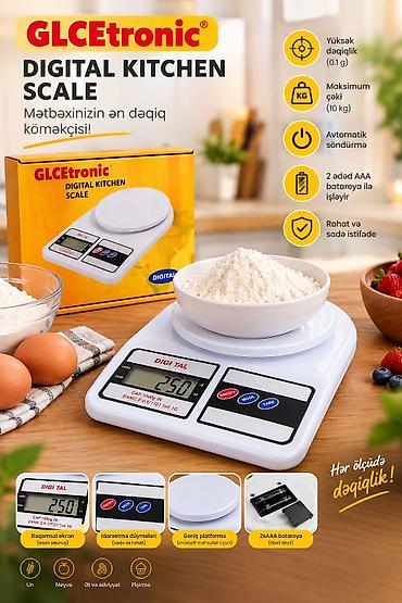 ariqlamada son soz pdf: GLCEtronic Digital Kitchen Scale – mətbəxinizi daha dəqiq və rahat — 1
