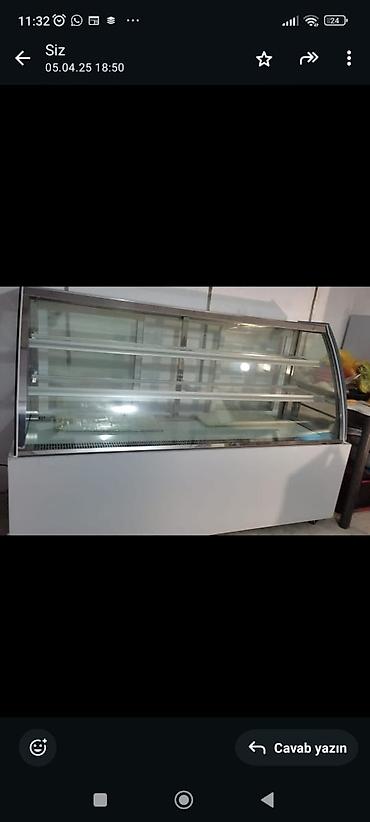 Холодильное оборудование: Vitrin. 550 azn . yenidir . ünvan Əhmədli(Aişə) — 1