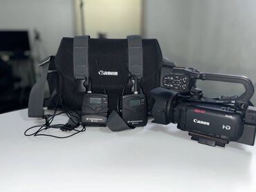 canon g7 mark iii: Продаю комплект видеосъёмки: Canon XA30 + 2 радиомикрофона Sennheiser
