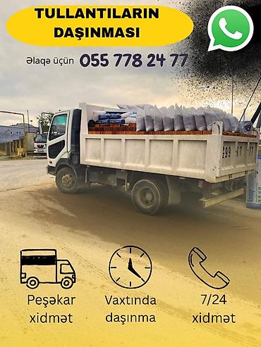 Автоуслуги: Zibil və tikinti tullantılarının 7/24 daşınması xidməti ✔ Mənzil — 1