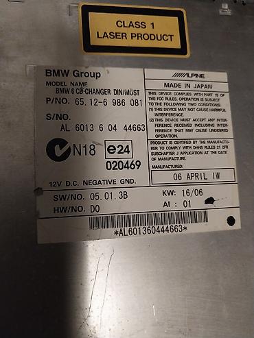 128 style e60: Bmw .orijinal 6 disklik CD dəyişdirici jurnal kartricidir. 6 ədəd — 2