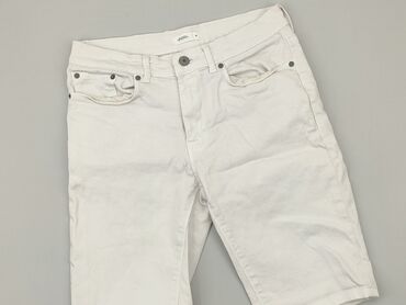 spodnie jeans baggy: Штани 3/4 жіночі, M, стан - Хороший