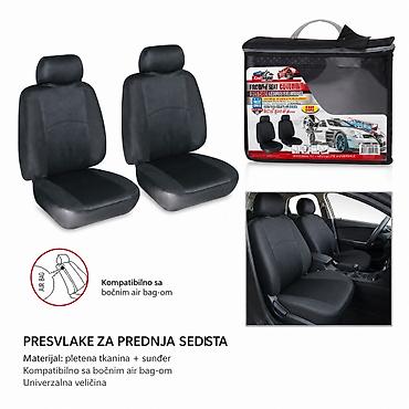 KMT Navlaka za auto sedište – 2 prednja sedišta, Classic Opis: -