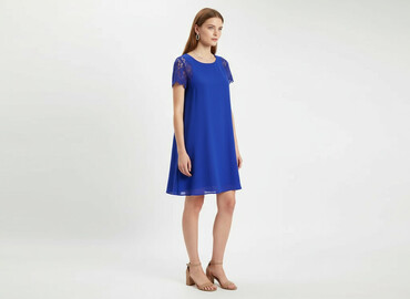 sukienka na chrzest dla matki chrzestnej: Women`s dress, size S