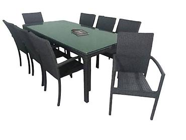Bağ üçün mebel dəsti Zili Rattan Tokio ZR0065, 8 nəfərlik, boz - lalafo.az -da Bağ üçün mebel dəsti Zili Rattan Tokio ZR0065, 8 nəfərlik, boz -