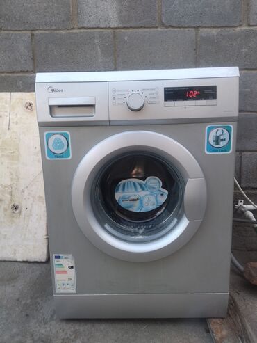 новый стиральная машина: Стиральная машина Midea, Б/у, Автомат, До 5 кг, Полноразмерная