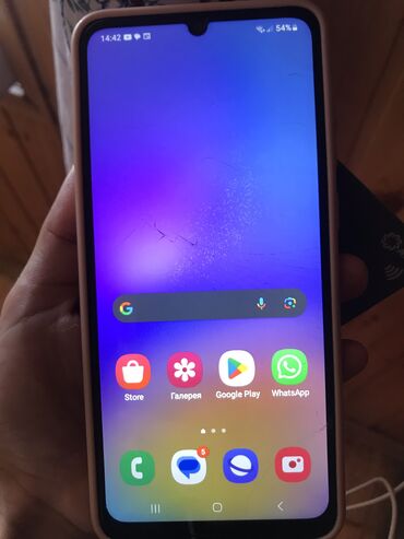samsung galaxy a6 ekran: Samsung Galaxy A05, 128 GB, rəng - Yaşıl, Barmaq izi