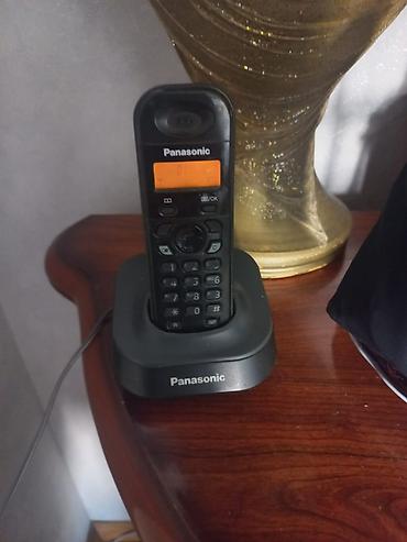 interkom: Panasonic simsiz ev telefonu + baza stansiyası - Marka/model — 1
