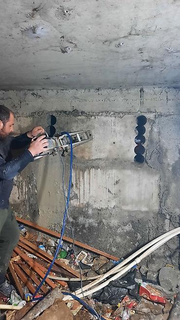 Beton işləri: Beton kesilmesi deşilmesi dsğdılması sökilmesi spkinti işleri kesinti — 4