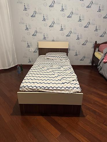 doşək uzu: Tək nəfərlik çarpayı - Ölçü: standart tək nəfərlik (təxmini 90x190 — 2
