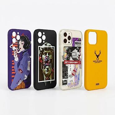 Чехол для iPhone 12 Pro Max, размер 8 см х 16 см. Цена за 1 шт