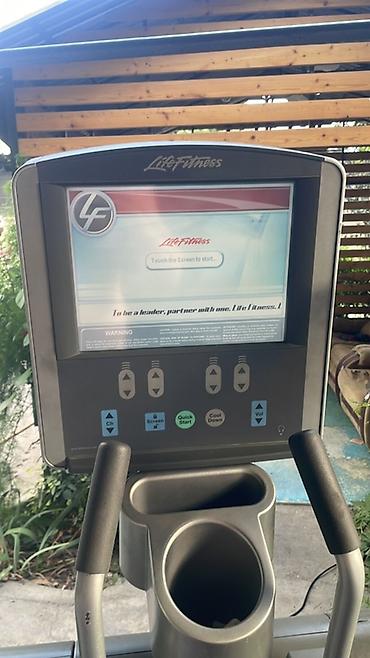 электронный ролик: Эллиптический тренажёр Life Fitness 95Xе это, высококачественный — 6