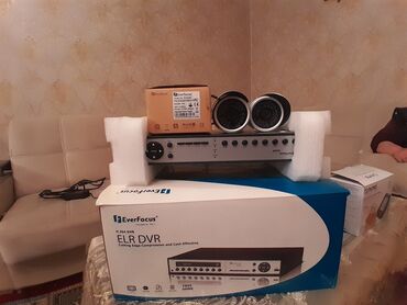 Videomüşahidə: DVR və 2 kamera Ever Focus.
Təzə.Giymət 300 manat