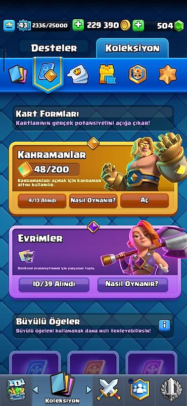 Другие игры и приставки: Clash Royale hesabı – yüksək kupa və zəngin kolleksiya - Kral — 3