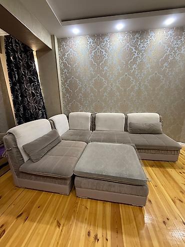 Divanlar: Modul tipli künc divan dəsti - Tərkib: 4 ədəd oturacaq modul + 1 — 5