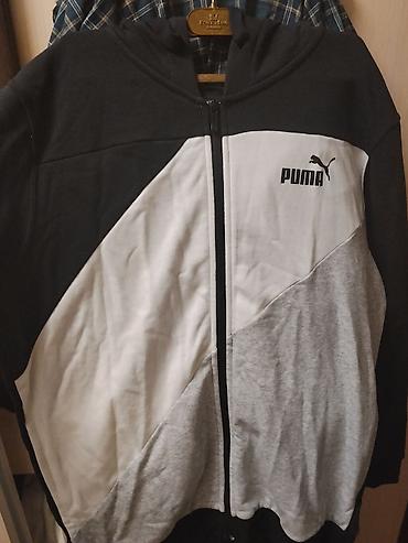 tech flecee: Мужской спортивный костюм, M, Puma, Новый, цвет - Черный, Самовывоз — 1