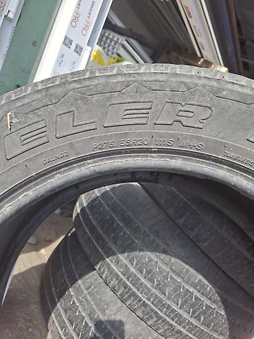 Шины: Шины 275 / 55 / R 20, Всесезонная, Б/у, Комплект, Bridgestone — 2