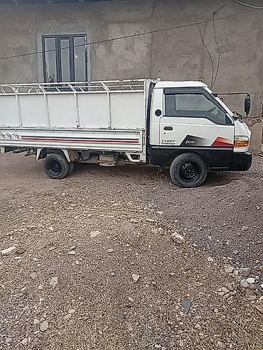прицеп для легковой машины: Грузовой малотоннажный бортовой автомобиль Hyundai Porter (маркировка — 1