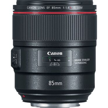Foto və videokameralar: Canon EF 85 mm f1.4 IS USM Hal - hazırda stockda var ✅ Hörmətli