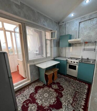 аренда квартир на долгий срок аламедин 1: 1 комната, 35 м², 105 серия, 7 этаж, Косметический ремонт