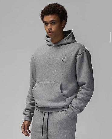Толстовки: Мужская толстовка, XL, Jordan, Новый, цвет - Серый, Платная доставка, Самовывоз — 1