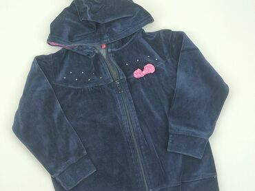 gładka czarna bluzka: Sweatshirt, 3-4 years, 98-104 cm, condition - Good